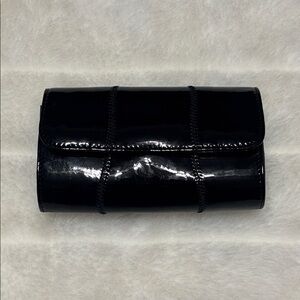 🔥🔥🔥Carlos Falchi Black and Purple Clutch🔥🔥🔥